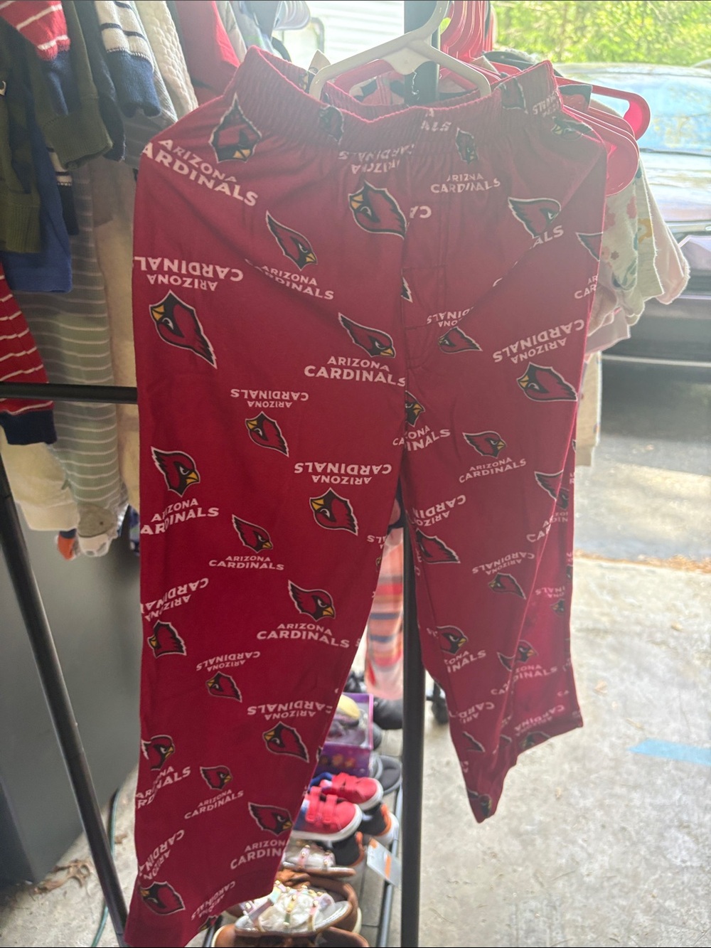 Nwt Arizona Cardinals Red Logo polyester sleep pants